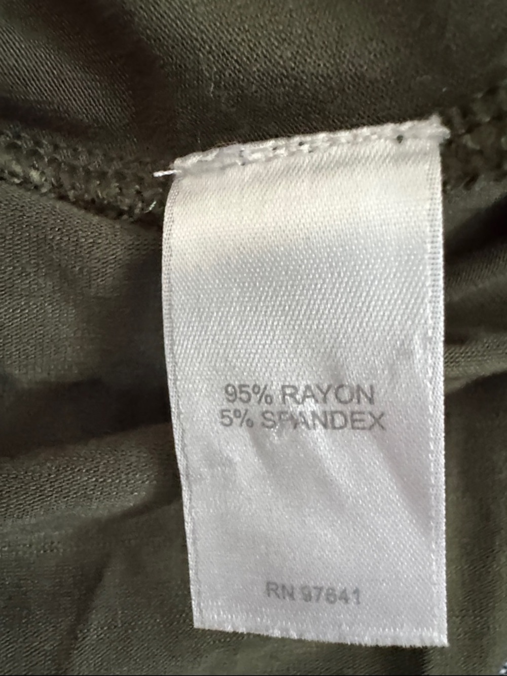 J. Jill Olive Green Short-Sleeve Maxi Dress - Picture 5 of 6
